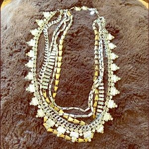 Versatile mixed metal Stella Dot necklace!